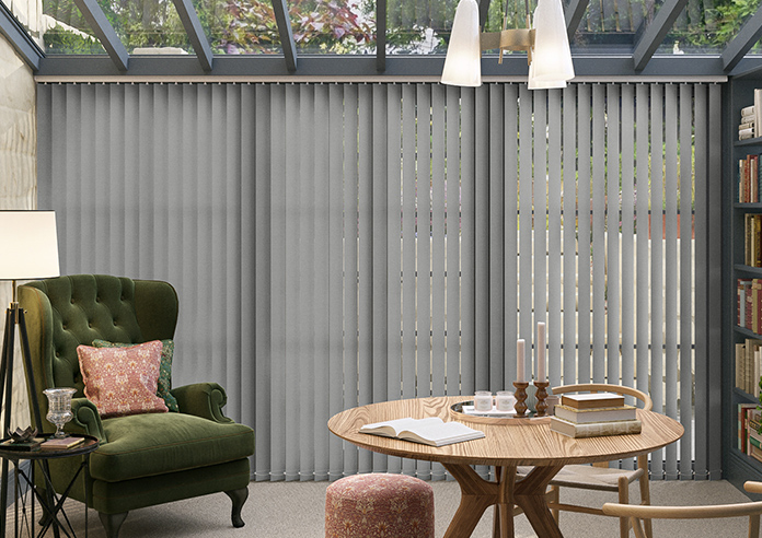 Amalfi, Stormcloud Grey - Vertical Blind - Image 3